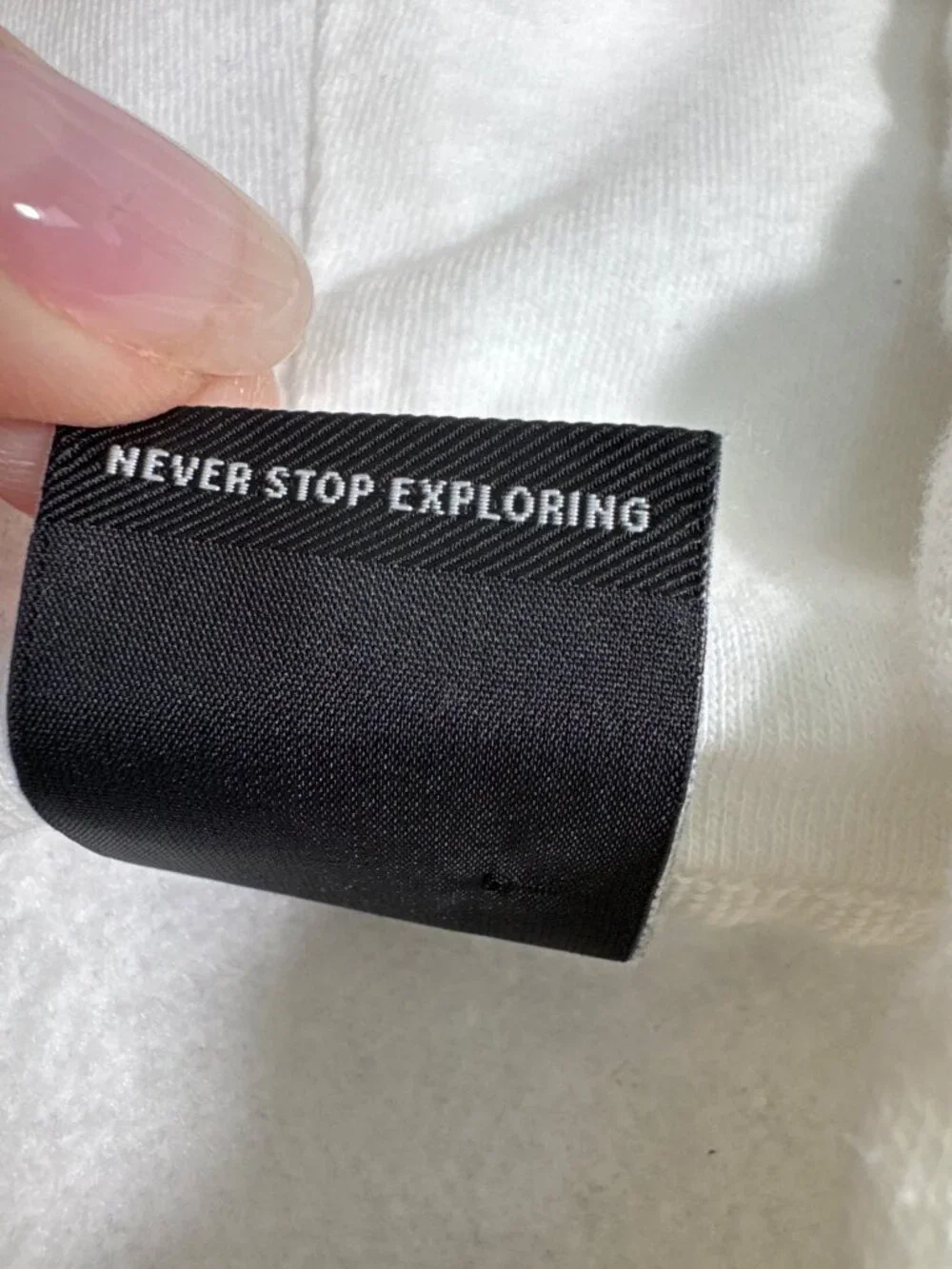 The North Face promptly questions hood